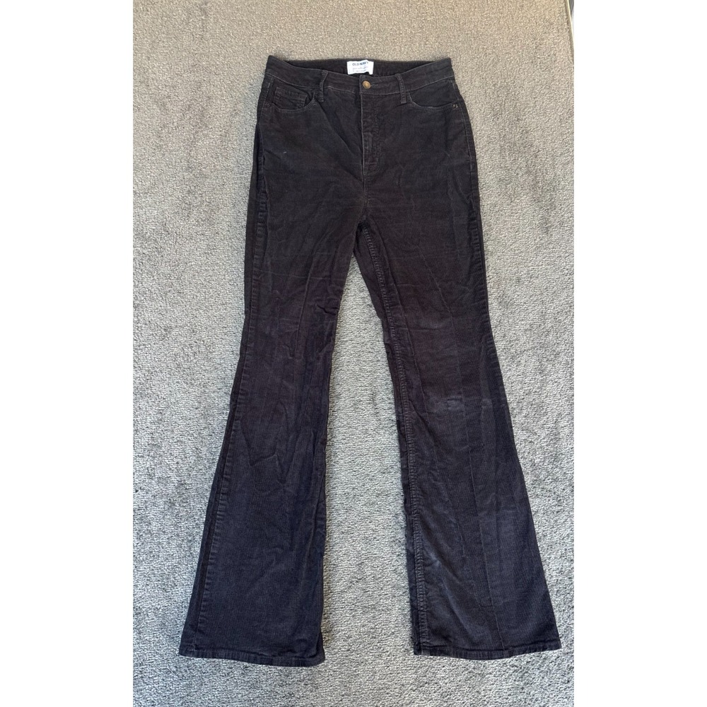 Old Navy Corduroy Pants Women's 6 Brown Cotton Stretch Zip Fly 5-Pockets Classic